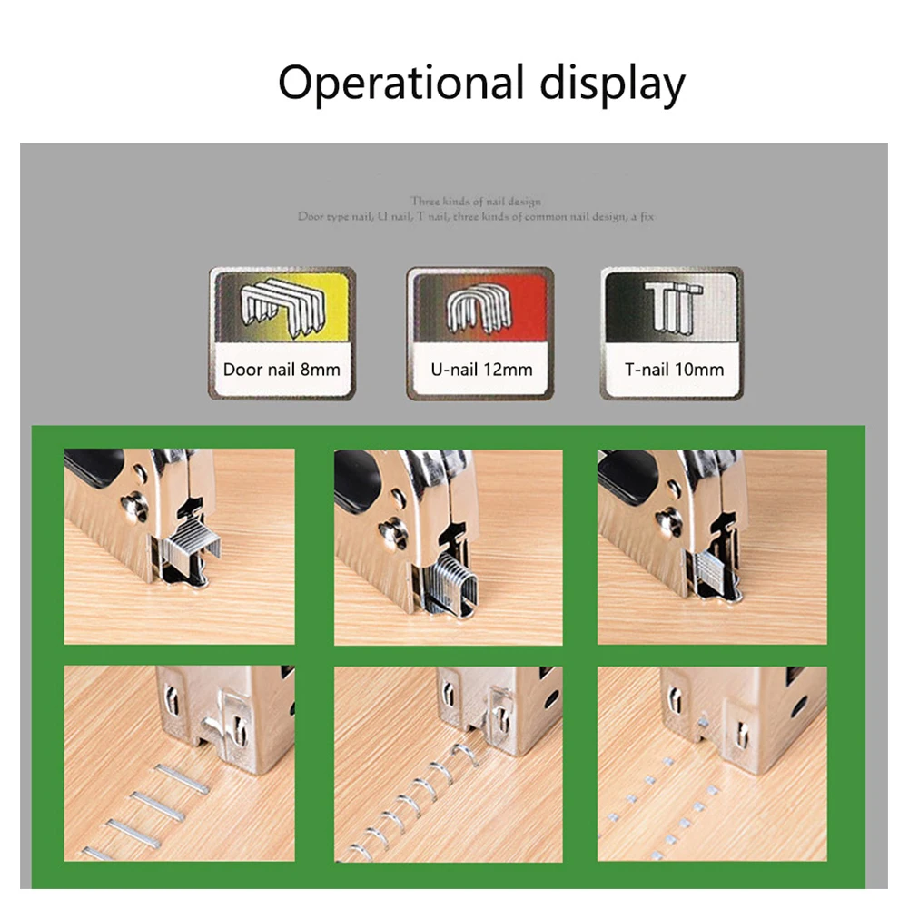 Tools Staples Nails 1000Pcs 12mm/8mm/10mm Brad Nails DIY Door Nail Household Packaging Silver Stapler T Shaped
Tools Staples Nails 1000Pcs 12mm/8mm/10mm Brad Nails DIY Door Nail Household Packaging Silver Stapler T Shaped