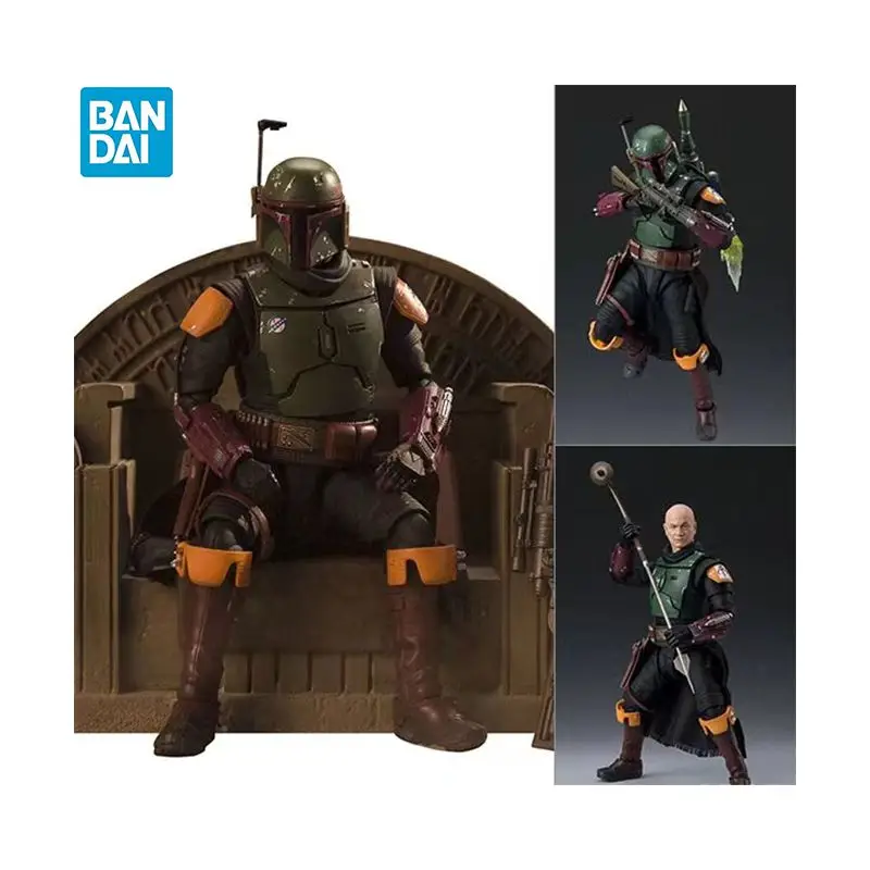 Оригинальные BANDAI S.H. Фигуртс Боба Фетт Звездные войны книга Боба Фетт коллекция фигурок модели игрушек
Оригинальные BANDAI S.H. Фигуртс Боба Фетт Звездные войны книга Боба Фетт коллекция фигурок модели игрушек