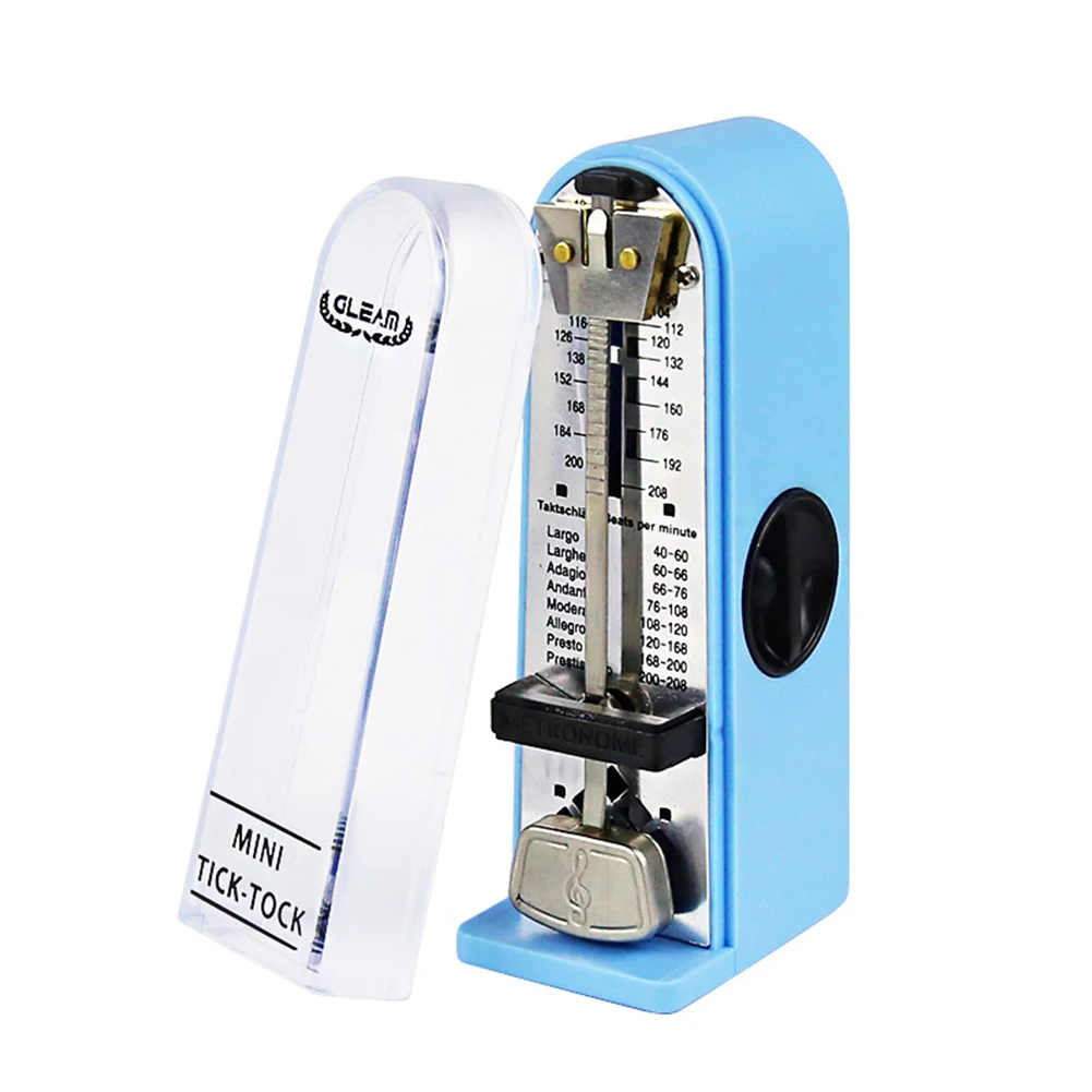 Universal Mechanical Metronome Portable Metronome 110x50.8x30.1mm For Piano Guitar Violin Ukulele Sound Soft Rhythm Smooth
Universal Mechanical Metronome Portable Metronome 110x50.8x30.1mm For Piano Guitar Violin Ukulele Sound Soft Rhythm Smooth