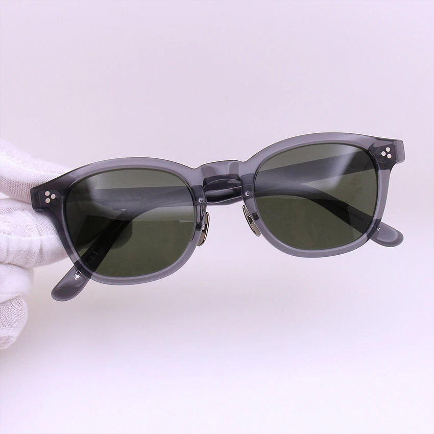 Acetate Top Quality YELLOWS Sunglasses Clear Grey Men Designer Luxury Brand Handmade Eyeglasses Women Prescription Glasses
Acetate Top Quality YELLOWS Sunglasses Clear Grey Men Designer Luxury Brand Handmade Eyeglasses Women Prescription Glasses