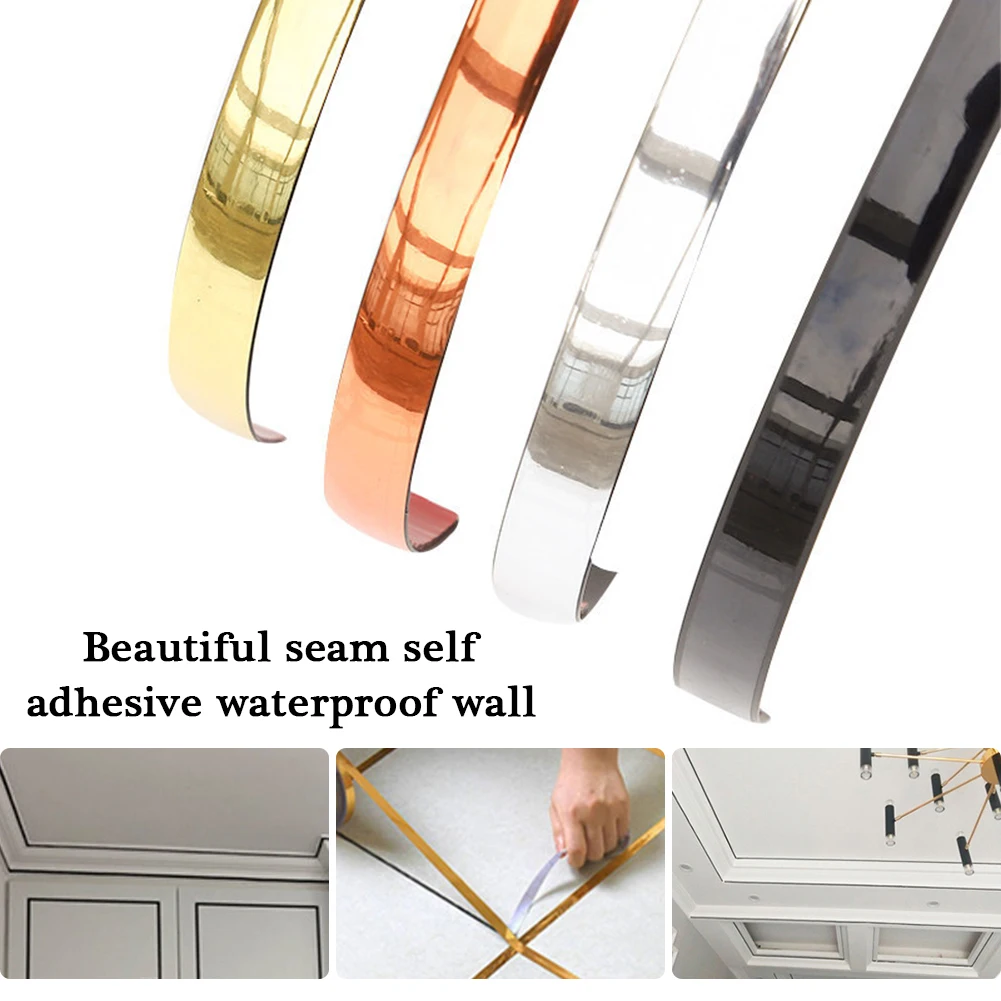 5M Ceramic Tile Gap Tape Self-Adhesive Waterproof Sealing Tape Gap Stickers for Floor Wall Ceiling Furniture DIY Home Decoration
5M Ceramic Tile Gap Tape Self-Adhesive Waterproof Sealing Tape Gap Stickers for Floor Wall Ceiling Furniture DIY Home Decoration