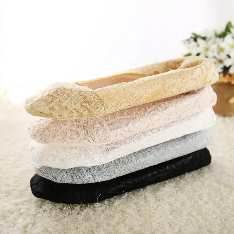 Summer Women Lace Soft Shoe Liners Invisible Trainer Mini Socks Black White Gray Socks
Summer Women Lace Soft Shoe Liners Invisible Trainer Mini Socks Black White Gray Socks