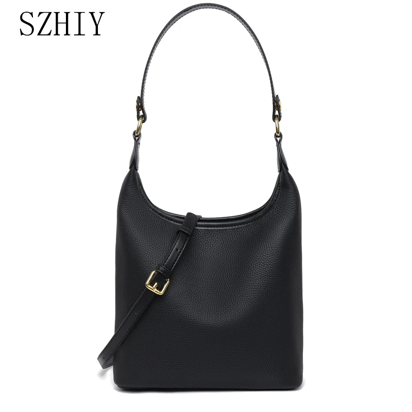 100% Soft Leather Shoulder Bag Fashion Women Handbag Luxury Designer Crossbody Purse for Girls Solid Office Handbag New Bolsas 
100% Soft Leather Shoulder Bag Fashion Women Handbag Luxury Designer Crossbody Purse for Girls Solid Office Handbag New Bolsas