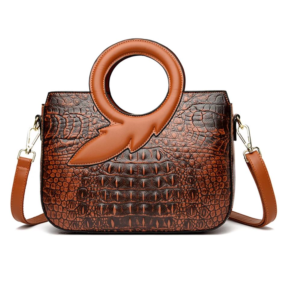 Vintage Style Alligator Pattern Purses and Handbags Luxury Designer Female Bags High Quality Leisure Crossbody Bags for Women
Vintage Style Alligator Pattern Purses and Handbags Luxury Designer Female Bags High Quality Leisure Crossbody Bags for Women