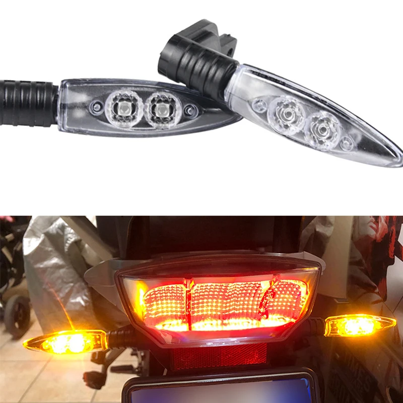 2pcs Motorcycle Front or Rear LED Turn Signal Indicator Light Blinker For BMW S1000R S1000RR S1000XR R1200GS R1200R R1200RS
2pcs Motorcycle Front or Rear LED Turn Signal Indicator Light Blinker For BMW S1000R S1000RR S1000XR R1200GS R1200R R1200RS