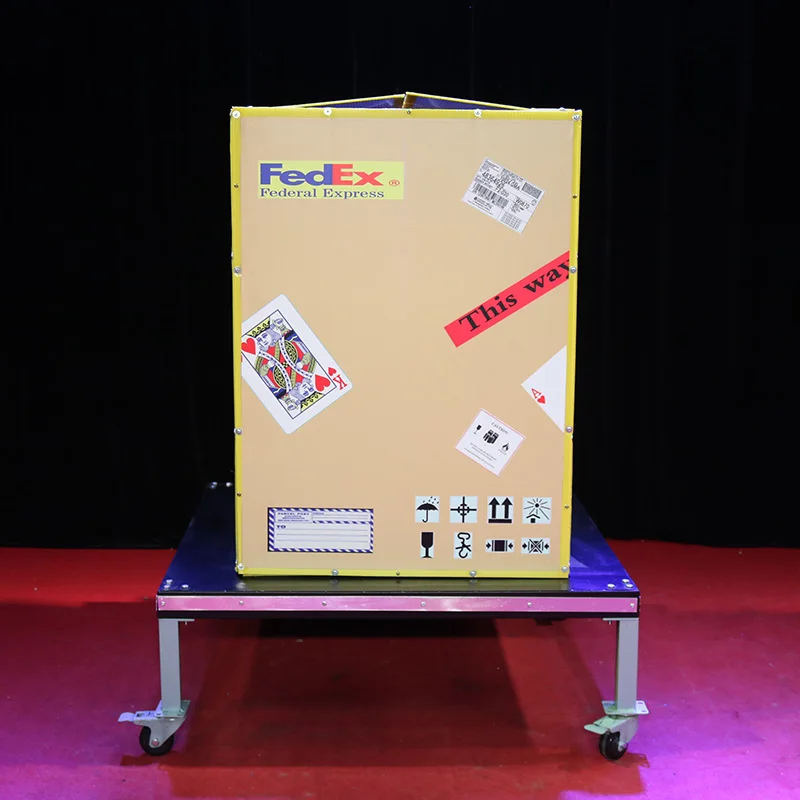 Летающая коробка, искусственные трюки, левитационный кардбокс, плавающий и вращающийся с женской промежуточной сценой, реквизит для мастера 
Летающая коробка, искусственные трюки, левитационный кардбокс, плавающий и вращающийся с женской промежуточной сценой, реквизит для мастера