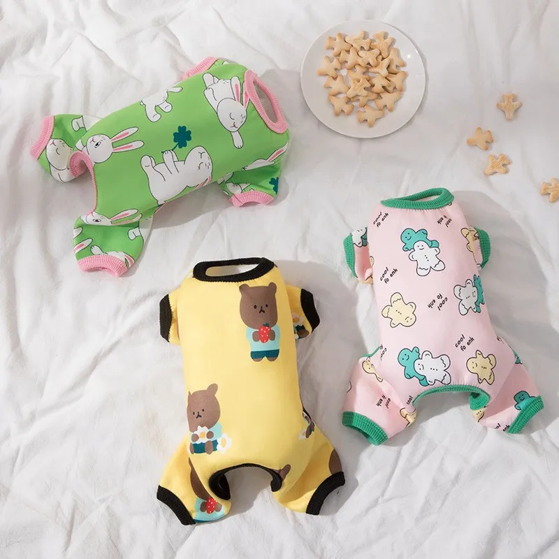 Suits For Dogs Rabbit Bear Autumn And Winter Warm Cat Four-legged Sweater Small Medium-sized Dog Teddy Cute Clothing Pet Clothes
Suits For Dogs Rabbit Bear Autumn And Winter Warm Cat Four-legged Sweater Small Medium-sized Dog Teddy Cute Clothing Pet Clothes