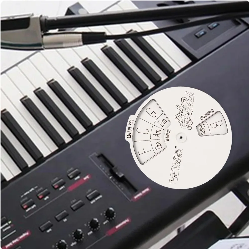 Enhance Your Music Skills Universal Chord Wheel for Guitar Piano Ukulele and More Wooden Circle Melody Tool
Enhance Your Music Skills Universal Chord Wheel for Guitar Piano Ukulele and More Wooden Circle Melody Tool