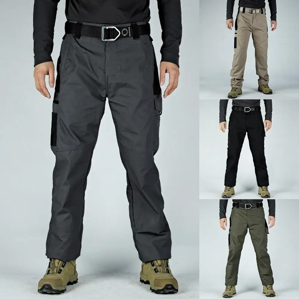 Men's Casual Pants Zipper Button Fly Elastic Waist Waterproof Cargo Pants Multi Pockets Mid-Rise Men Cargo Sport Pants Trousers
Men's Casual Pants Zipper Button Fly Elastic Waist Waterproof Cargo Pants Multi Pockets Mid-Rise Men Cargo Sport Pants Trousers