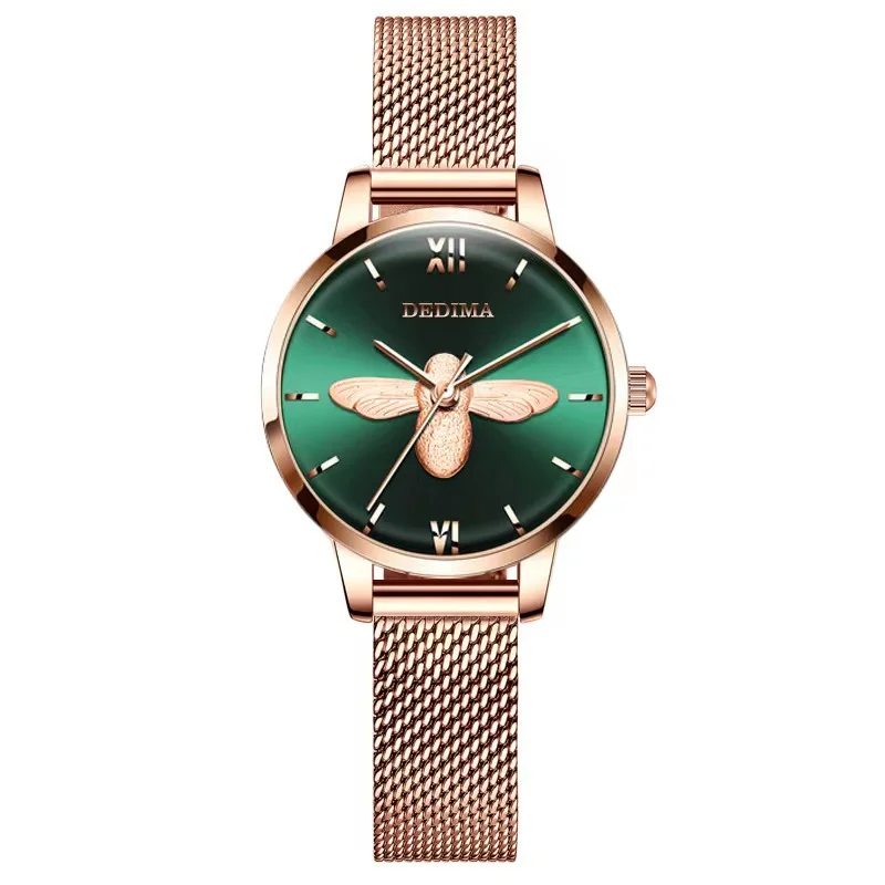 Simple Women Watches Vintage Little Bee Design Leather Dress Ladies Luxury Wristwatches Casual Female Quartz Clockreloj mujer
Simple Women Watches Vintage Little Bee Design Leather Dress Ladies Luxury Wristwatches Casual Female Quartz Clockreloj mujer