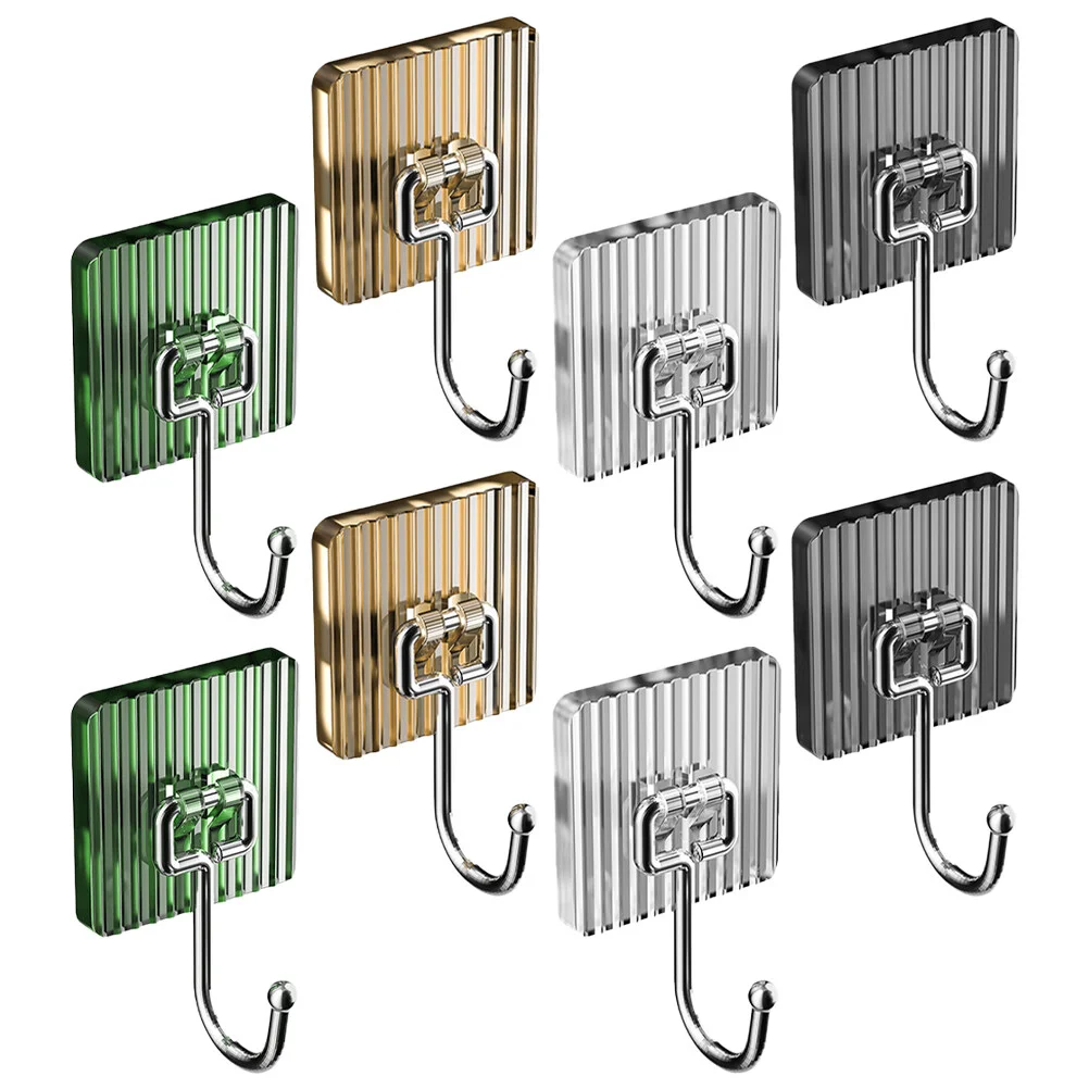 8pcs Towel Hooks Clothes Hook No Punching Stainless Steel Towel Hook
8pcs Towel Hooks Clothes Hook No Punching Stainless Steel Towel Hook