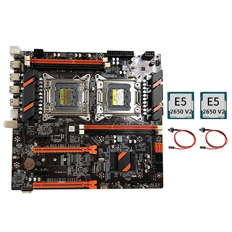 Материнская плата X79 LGA 2011-3 с поддержкой двух CPU 4XDDR3 128G память для Xeon E5 + 2X E5 2650 V2 + 2Xswitch комплект материнской платы с кабелем
Материнская плата X79 LGA 2011-3 с поддержкой двух CPU 4XDDR3 128G память для Xeon E5 + 2X E5 2650 V2 + 2Xswitch комплект материнской платы с кабелем