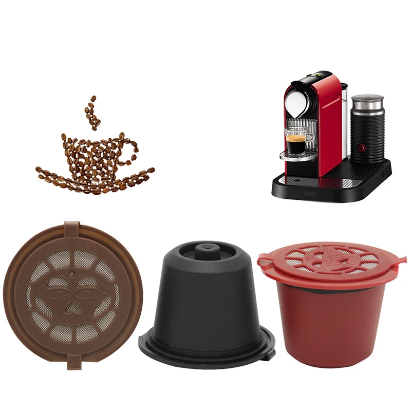 5 PCS Coffee Filter Cup Coffee Capsule Pods Filters & Spoon & Brush Set Coffee Machine Parts Reusable Refillable Coffee Filters
5 PCS Coffee Filter Cup Coffee Capsule Pods Filters & Spoon & Brush Set Coffee Machine Parts Reusable Refillable Coffee Filters
