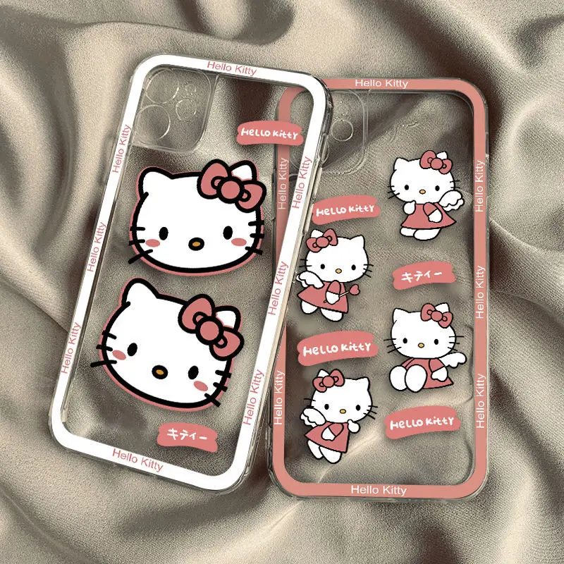 Противоударные чехлы для телефонов Kawaii Angel Hello Kittys для Iphone 11 12 13 Pro Max Xs X Xr 8 7 Plus, модные женские чехлы с мультяшным рисунком
Противоударные чехлы для телефонов Kawaii Angel Hello Kittys для Iphone 11 12 13 Pro Max Xs X Xr 8 7 Plus, модные женские чехлы с мультяшным рисунком