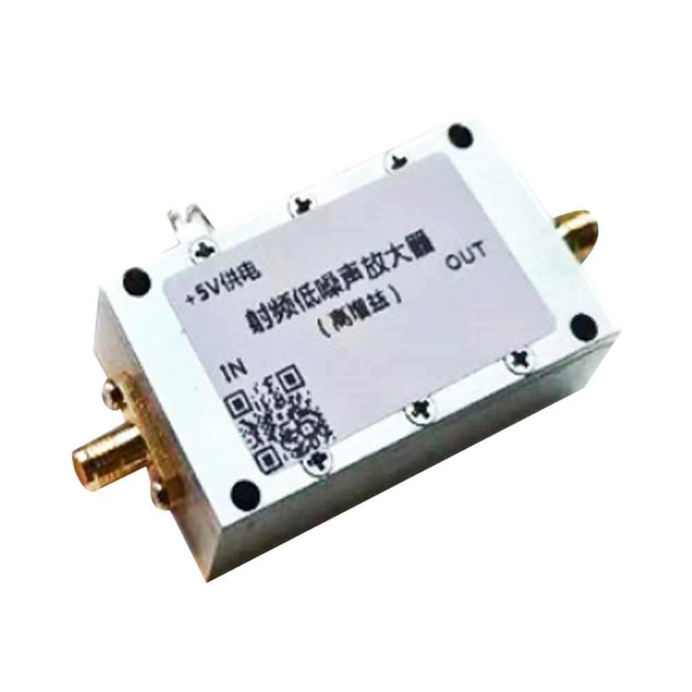 

0.01-4G RF Amplifier 40DB High Gain Low Noise Radio Module NF=0.6DB LNA for Small Signal Amplification of VHF UHF GPS