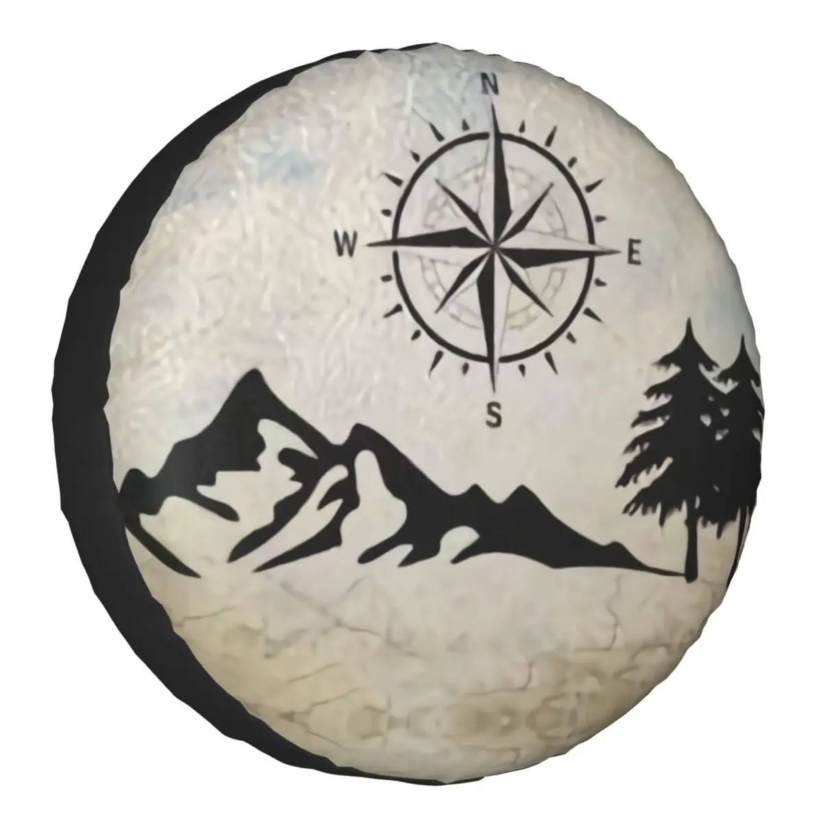 Nature Mountain Compass Spare Wheel Cover Fit for Jeep Mitsubishi Pajero 4x4 SUV Camping Tire Protector 14-17Inch
Nature Mountain Compass Spare Wheel Cover Fit for Jeep Mitsubishi Pajero 4x4 SUV Camping Tire Protector 14-17Inch