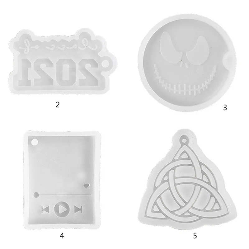 DIY Pendant Silicone Mould Crafts Jewelry Necklace Making Tool Super Glossy Keychain Crystal Epoxy Resin Mold
DIY Pendant Silicone Mould Crafts Jewelry Necklace Making Tool Super Glossy Keychain Crystal Epoxy Resin Mold