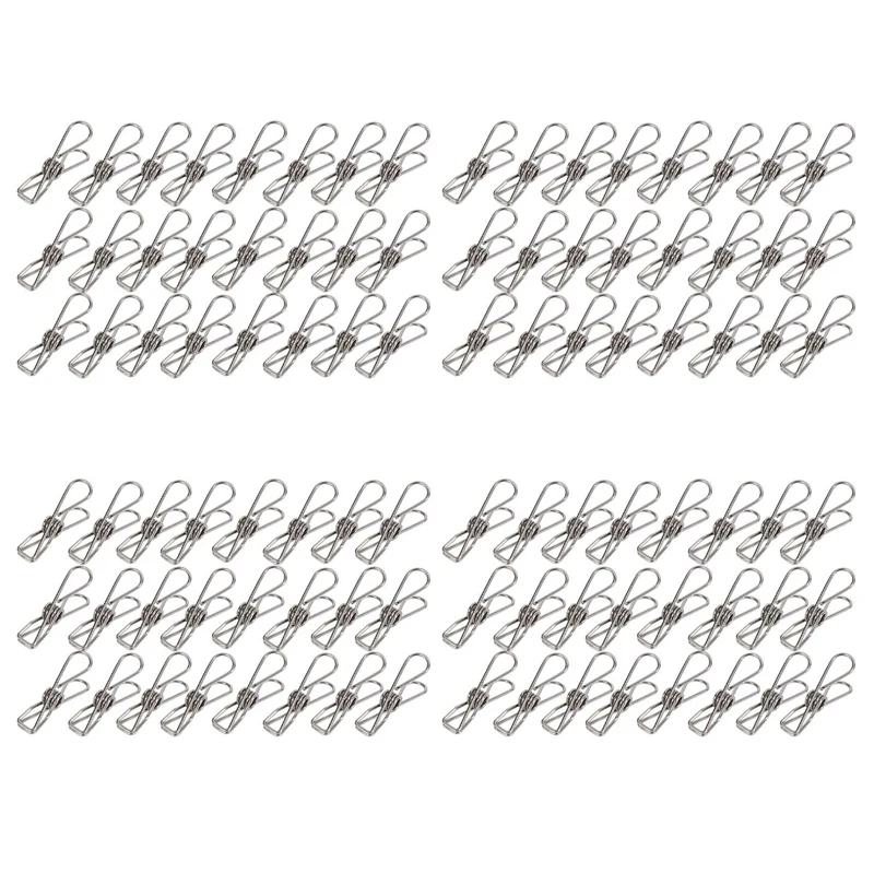 96 Pcs Stainless Steel Wire Clip, Multi-Function Clip, Utility Clip Pins Hanging Clip Office Fastener
96 Pcs Stainless Steel Wire Clip, Multi-Function Clip, Utility Clip Pins Hanging Clip Office Fastener