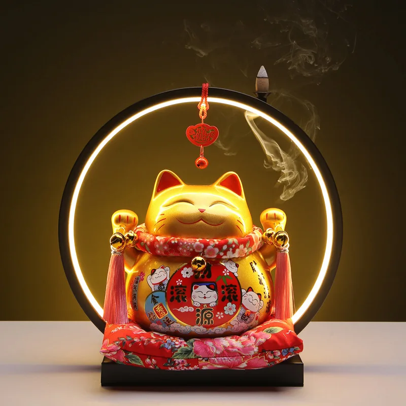 Lucky Cat Large Decoration Creative Home Decoration Ceramic Piggy Bank New Store Opening Gifts
Lucky Cat Large Decoration Creative Home Decoration Ceramic Piggy Bank New Store Opening Gifts