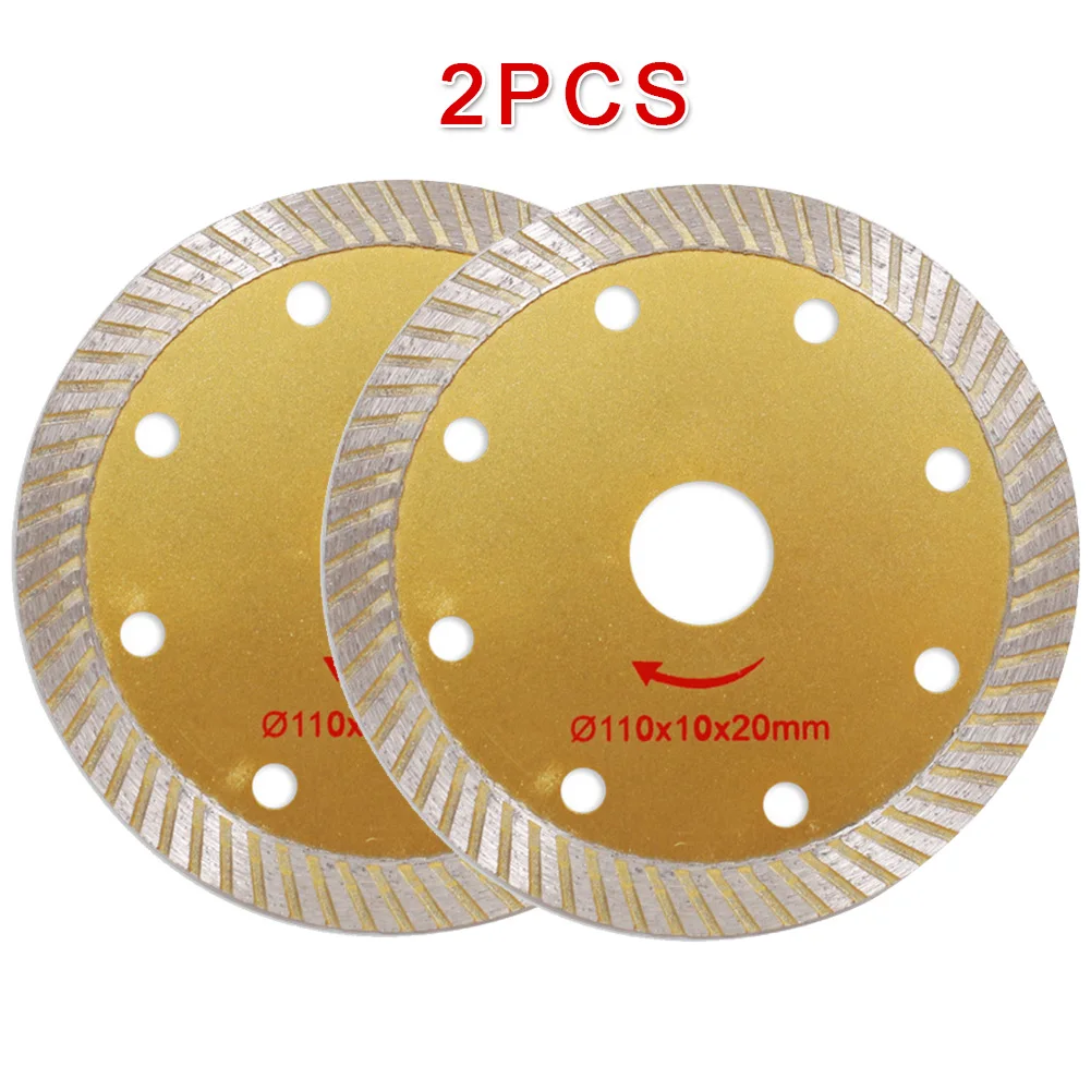 2pcs 2 Saw Blades Ultra Thin Ceramic Diamond Saw Blade Cutting Blade Vitrified Brick Microcrystall 110*1.0*20mm
2pcs 2 Saw Blades Ultra Thin Ceramic Diamond Saw Blade Cutting Blade Vitrified Brick Microcrystall 110*1.0*20mm