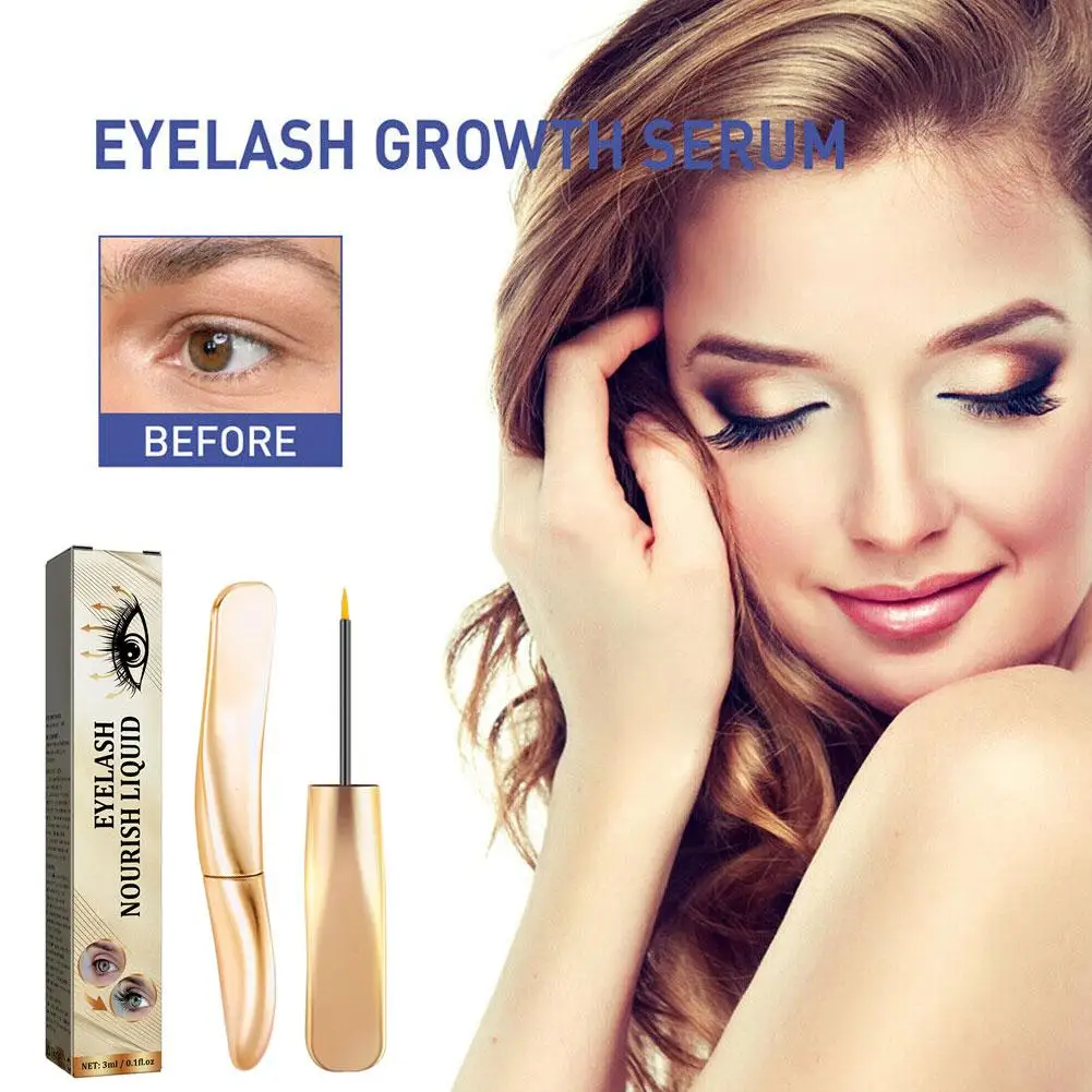 

Nourish Eyelash Growth Treatments Liquid Serum Enhancer Thicker Extension Better Than Longer Eyelas Eye Lash Makeup Eyelash H8V0