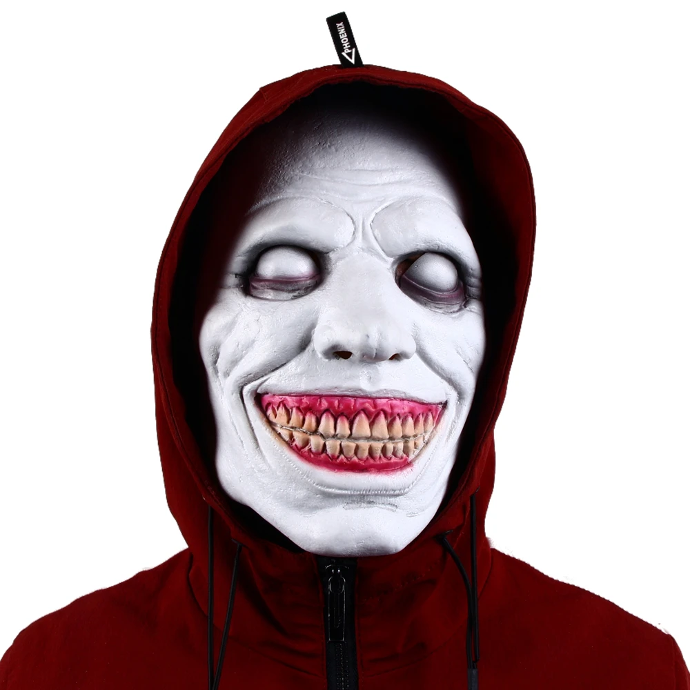 Creepy Halloween Mask Smiling Demons Cosplay Props Terror Ghost Dance Party Mask Evil Latex Masks Fancy Dress Party Props
Creepy Halloween Mask Smiling Demons Cosplay Props Terror Ghost Dance Party Mask Evil Latex Masks Fancy Dress Party Props
