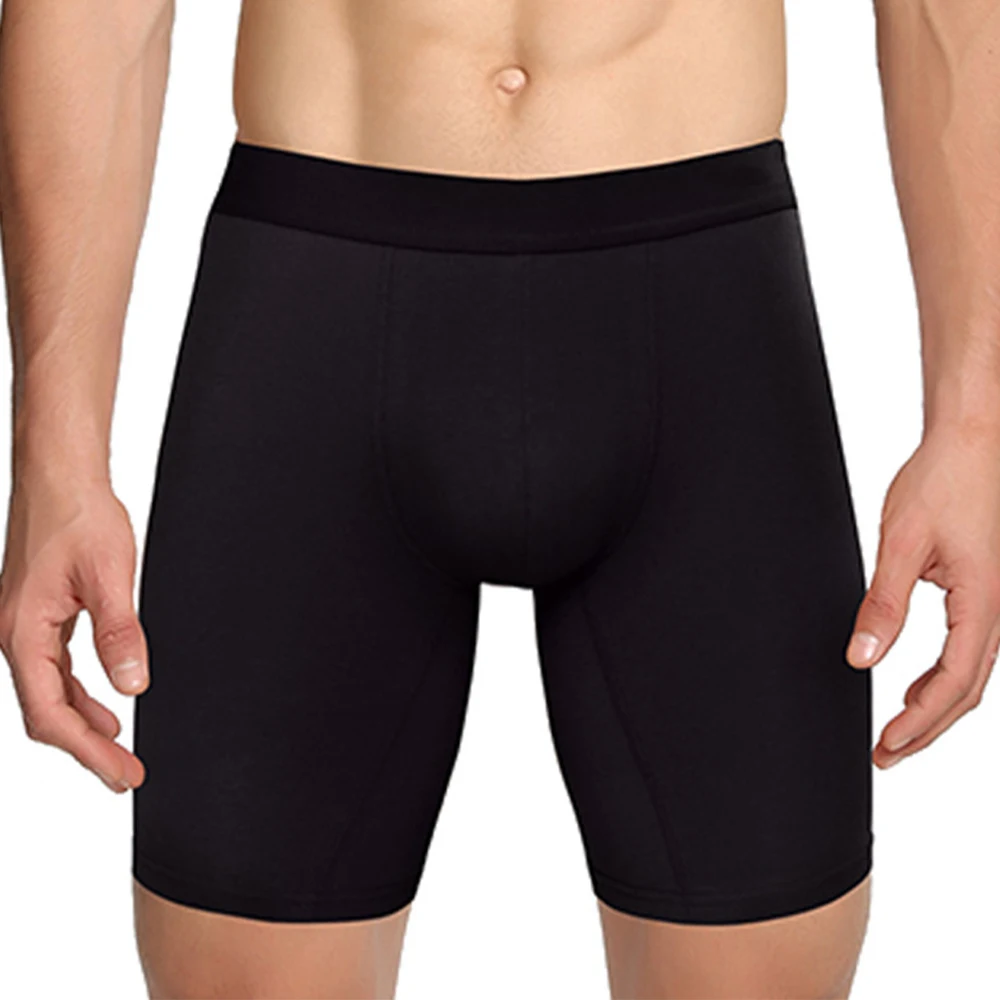 Man Sports Boxershorts Cotton Breathable Underpants Bulge Pouch Boxer Shorts Trunks Long Legs Underwear Comfy Slip Homme
Man Sports Boxershorts Cotton Breathable Underpants Bulge Pouch Boxer Shorts Trunks Long Legs Underwear Comfy Slip Homme