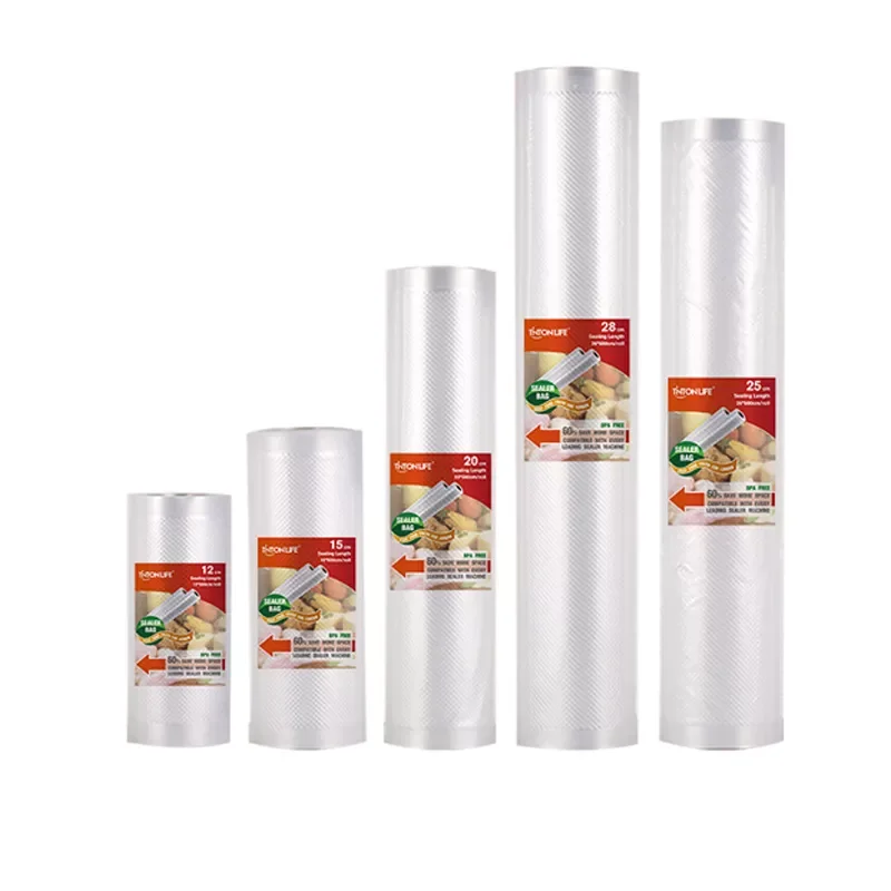 AQ Vacuum Bags for Food Vacuum Sealer Food Fresh Long Keeping 12+15+20+25+28cm*500cm Rolls/Lot bags for vacuum packer
AQ Vacuum Bags for Food Vacuum Sealer Food Fresh Long Keeping 12+15+20+25+28cm*500cm Rolls/Lot bags for vacuum packer