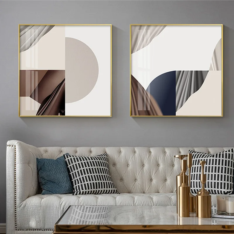 Light Luxury Living Room Decoration Painting Modern Abstract Geometric Background Wall Creative Nordic Entrance Mural
Light Luxury Living Room Decoration Painting Modern Abstract Geometric Background Wall Creative Nordic Entrance Mural