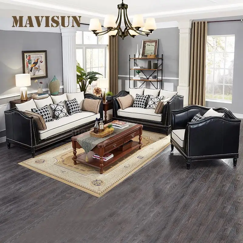 American Leather Solid Wood Sofa Combination Simple Country Antique Style Three-Person Fabric Corner Light Luxury Sofa L Shaped
American Leather Solid Wood Sofa Combination Simple Country Antique Style Three-Person Fabric Corner Light Luxury Sofa L Shaped