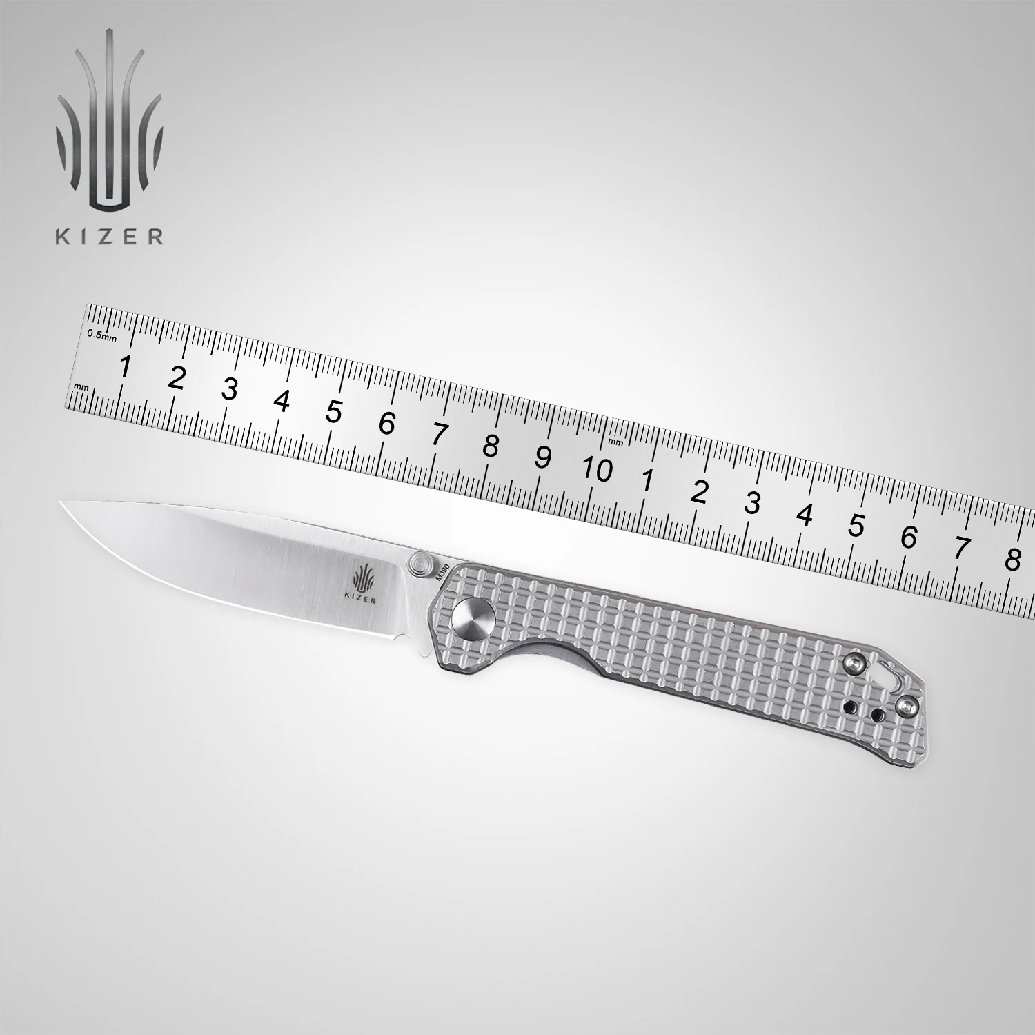 Kizer Ki3458RA2 Begleiter Mini Slicing Folding Knife Titanium Handle Pineapple Textured Pocket Knives M390 Steel Solid Feeling
Kizer Ki3458RA2 Begleiter Mini Slicing Folding Knife Titanium Handle Pineapple Textured Pocket Knives M390 Steel Solid Feeling