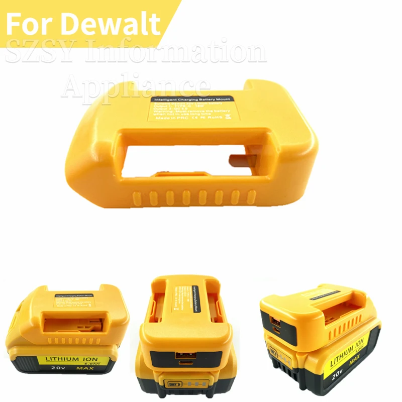 Для Dewalt 18 в 20 в литий-ионный аккумулятор с USB и быстрой зарядкой Type-C, стойка, портативный держатель для аккумулятора, адаптер для хранения, ст...
Для Dewalt 18 в 20 в литий-ионный аккумулятор с USB и быстрой зарядкой Type-C, стойка, портативный держатель для аккумулятора, адаптер для хранения, ст...