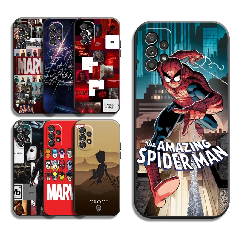 Marvel Iron Man Spiderman Phone Cases For Samsung Galaxy A51 4G A51 5G A71 4G A71 5G A52 4G A52 5G A72 4G A72 5G Coque Soft TPU
Marvel Iron Man Spiderman Phone Cases For Samsung Galaxy A51 4G A51 5G A71 4G A71 5G A52 4G A52 5G A72 4G A72 5G Coque Soft TPU