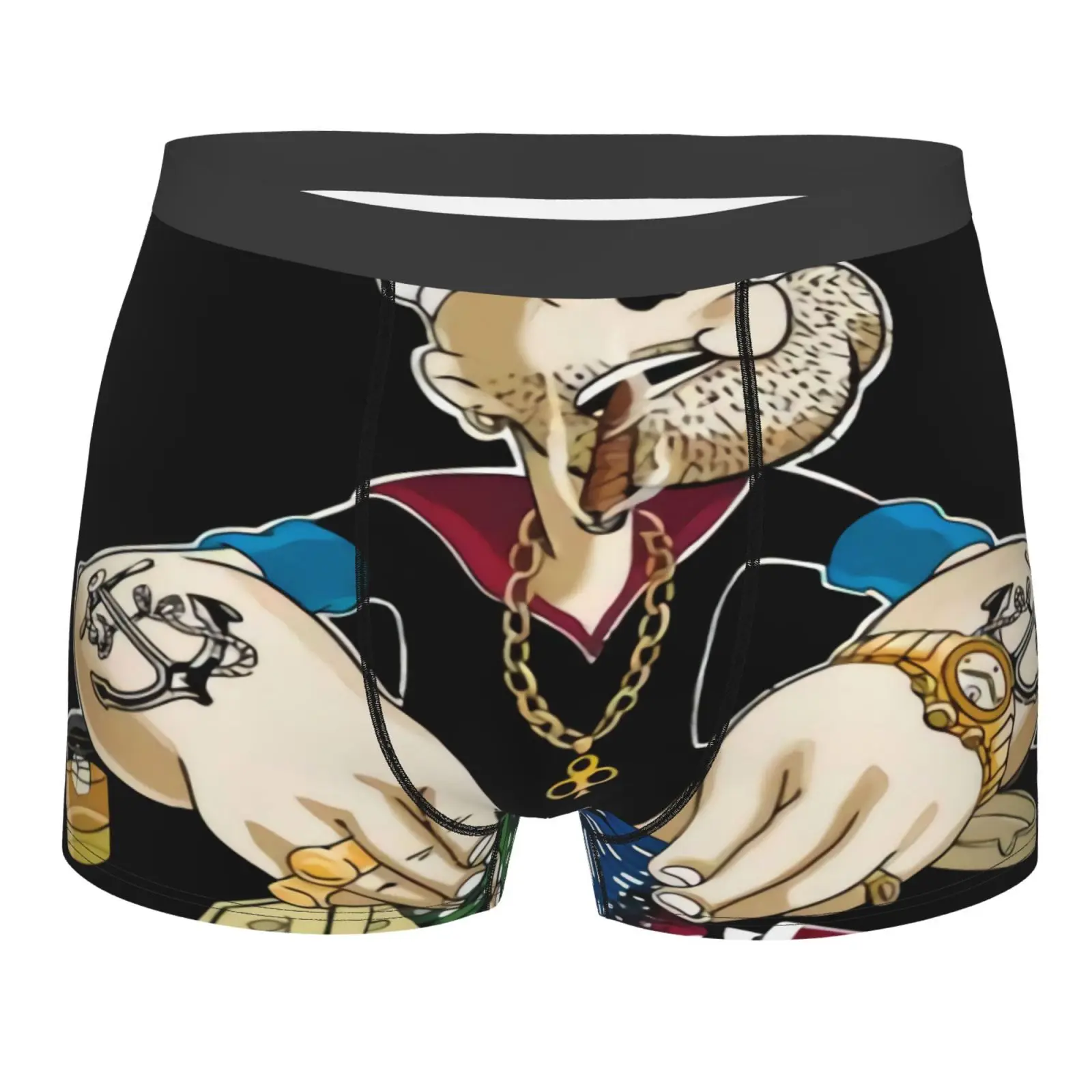 Трусы-боксеры Power Popeye мужские/женские, японские боксеры, нижнее белье с карманом, летние 
Трусы-боксеры Power Popeye мужские/женские, японские боксеры, нижнее белье с карманом, летние