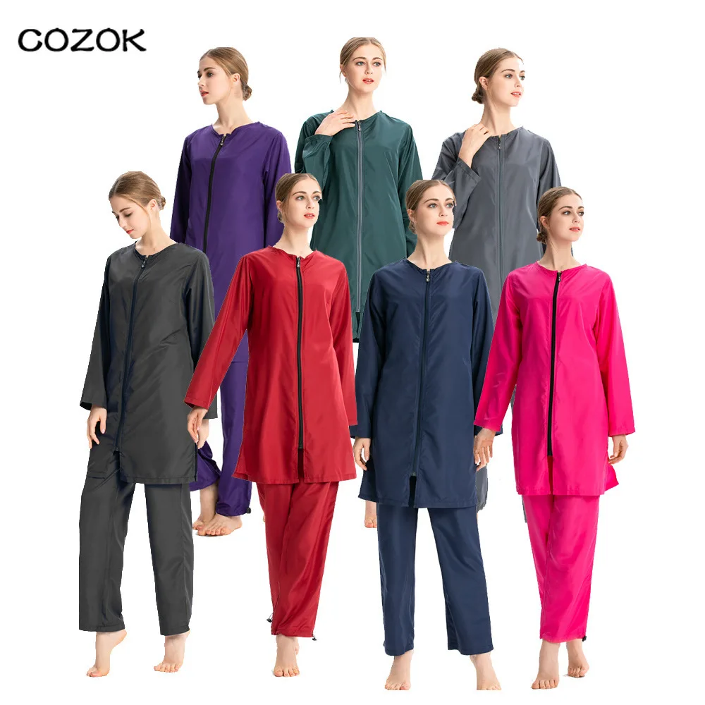 Исламский женский костюм из 3 предметов Burkini скромный купальник для серфинга, спортивный полный костюм для плавания 2022
Исламский женский костюм из 3 предметов Burkini скромный купальник для серфинга, спортивный полный костюм для плавания 2022