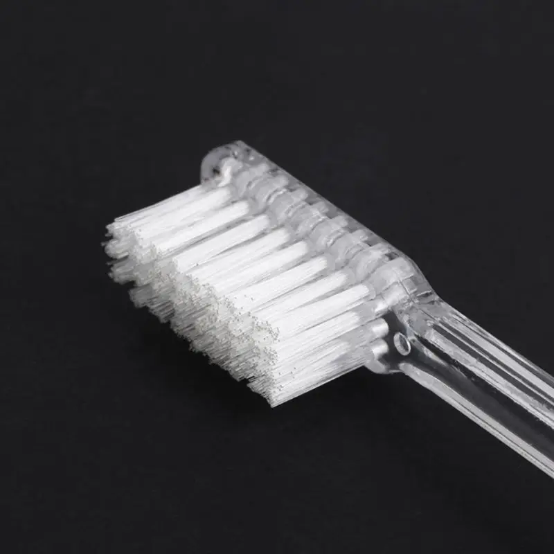 50JF 10Pcs Transparent Portable Disposable Plastic Folding Toothbrush Soft Bristles for Outdoor Travel Hotel Busniess Camping
50JF 10Pcs Transparent Portable Disposable Plastic Folding Toothbrush Soft Bristles for Outdoor Travel Hotel Busniess Camping