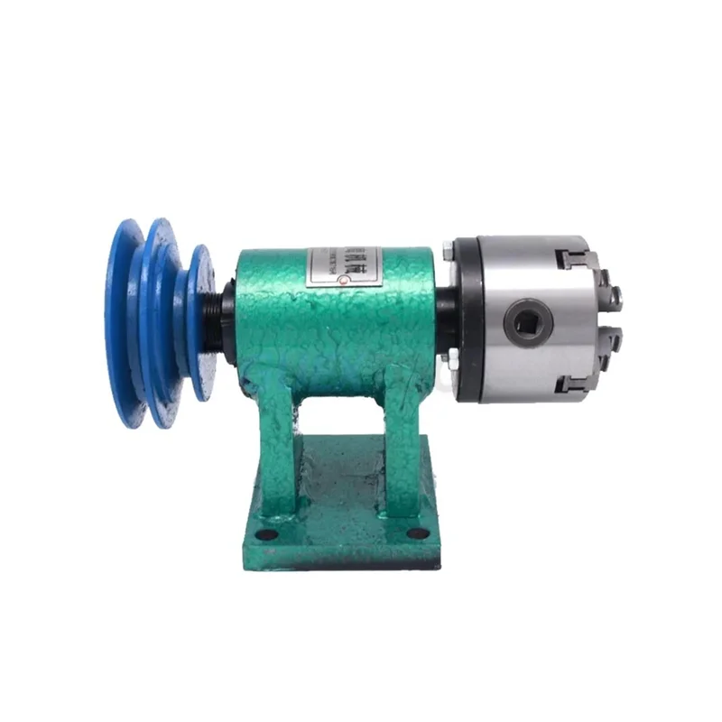 Lathe spindle with pneumatic chuck automatic CNC three jaw power head 
Lathe spindle with pneumatic chuck automatic CNC three jaw power head