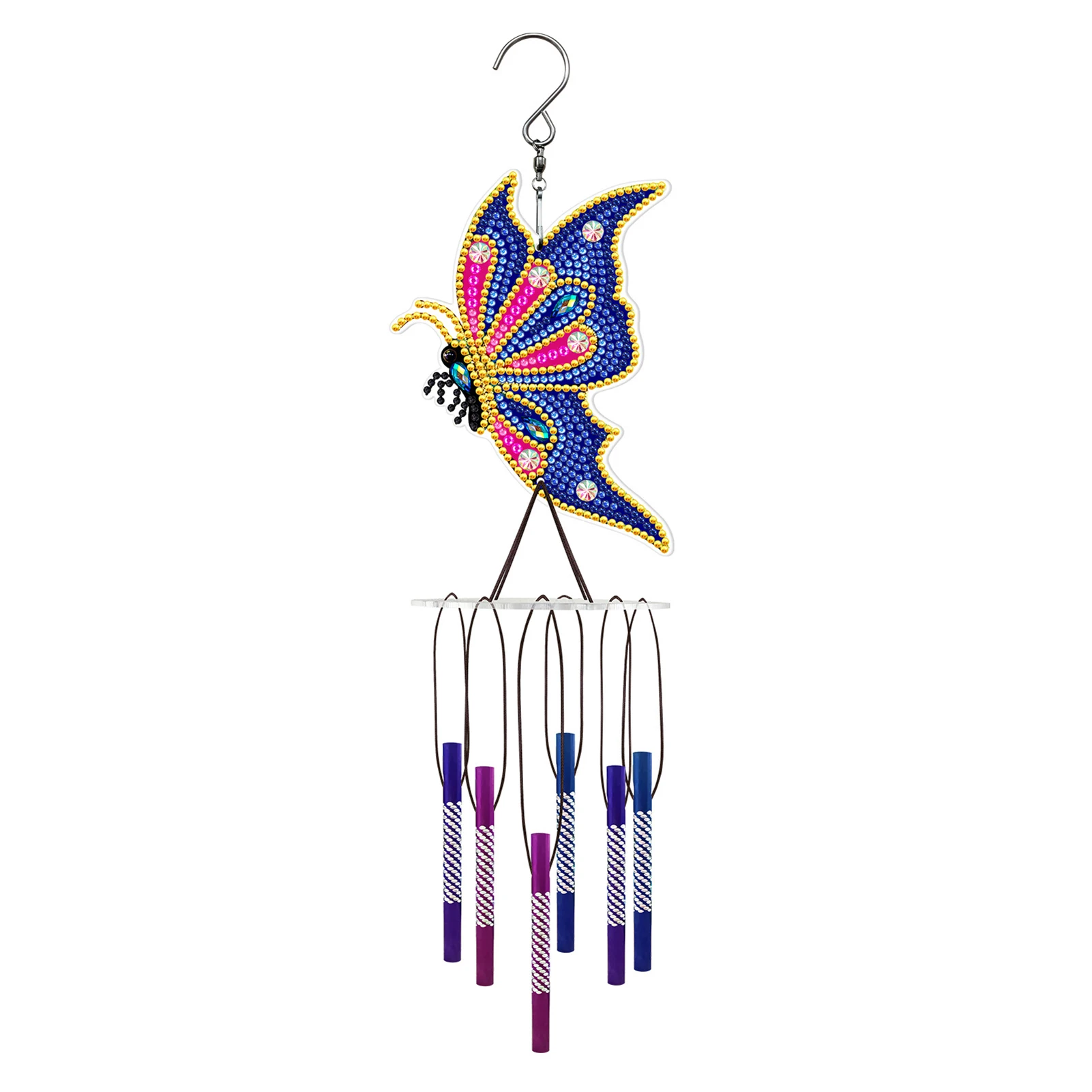 5D DiamondPainting Crystal Butterfly DiamondPainting Kit Window Wind Chime Pendant Decor For Home Garden Craft Gift
5D DiamondPainting Crystal Butterfly DiamondPainting Kit Window Wind Chime Pendant Decor For Home Garden Craft Gift