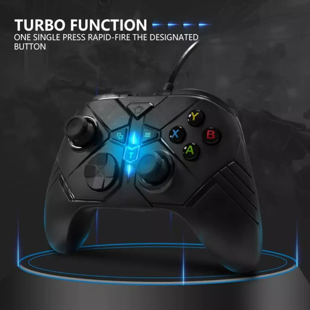 NEW2023 USB Cable Gamepad T-X101 Video Game Controller Portable Joystick Gamepad Supports X Box Series X/S/One/One X And Windows
NEW2023 USB Cable Gamepad T-X101 Video Game Controller Portable Joystick Gamepad Supports X Box Series X/S/One/One X And Windows