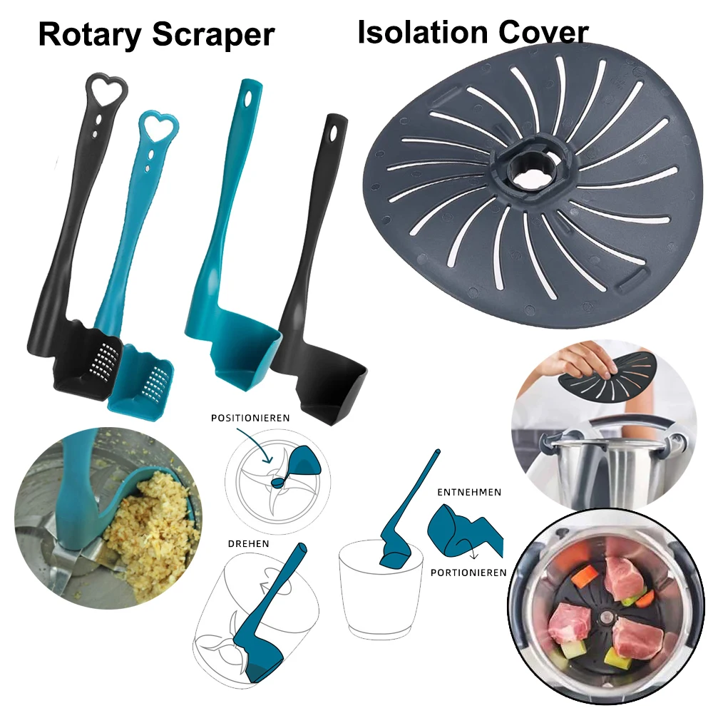 Thermomix TM5/TM6/TM31 Rotating Spatula for Removing Portioning Food Multi-function Rotary Mixing Drums Spatula Kitchen Gadgets.
Thermomix TM5/TM6/TM31 Rotating Spatula for Removing Portioning Food Multi-function Rotary Mixing Drums Spatula Kitchen Gadgets.
