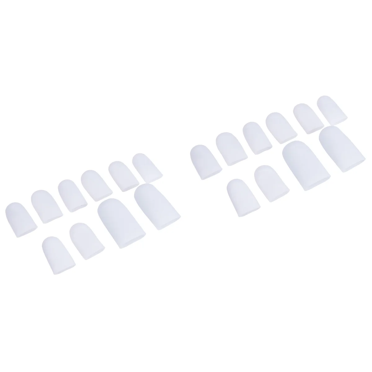 40 pcs Silicone Toe Sleeve Toe Cover Protector for Corn Blisters Pain Relief (2 Pairs Size L + 8 Pairs Size S)
40 pcs Silicone Toe Sleeve Toe Cover Protector for Corn Blisters Pain Relief (2 Pairs Size L + 8 Pairs Size S)