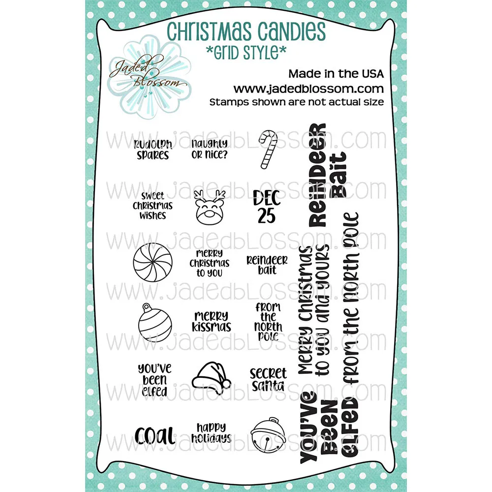 2022 Christmas Arrival New Cut Die Clear Silicone Stamps Scrapbook Decoration Embossing Diy Handmade Christmas Candies Templates
2022 Christmas Arrival New Cut Die Clear Silicone Stamps Scrapbook Decoration Embossing Diy Handmade Christmas Candies Templates