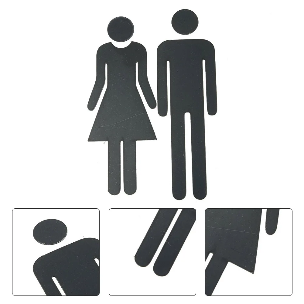 1 Pair DIY Man & Woman Toilet Sticker WC Door Sign Decals Toilet Signs Restroom Washroom Signage Plaque Wall Sticker Decor
1 Pair DIY Man & Woman Toilet Sticker WC Door Sign Decals Toilet Signs Restroom Washroom Signage Plaque Wall Sticker Decor