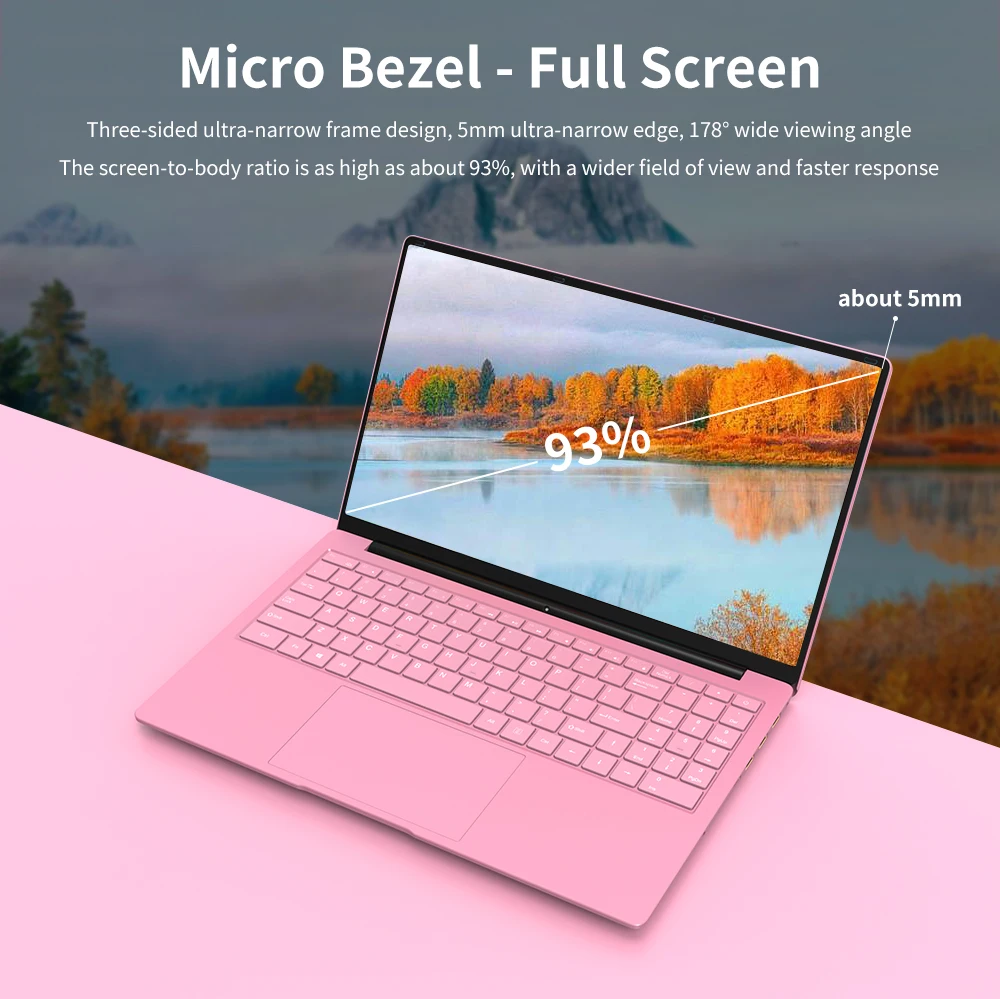 Ноутбук MEKACH X133, 15,6 дюйма, Intel Celeron N5095, тонкий розовый ноутбук 12 Гб 16 Гб ОЗУ 512 ГБ SSD Win11 2023, модный портативный ноутбук
Ноутбук MEKACH X133, 15,6 дюйма, Intel Celeron N5095, тонкий розовый ноутбук 12 Гб 16 Гб ОЗУ 512 ГБ SSD Win11 2023, модный портативный ноутбук