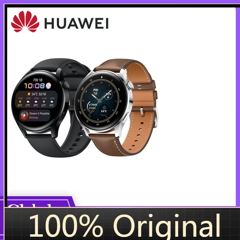 Смарт-часы HUAWEI WATCH 3, работающие на весь день, с функцией контроля состояния здоровья
Смарт-часы HUAWEI WATCH 3, работающие на весь день, с функцией контроля состояния здоровья