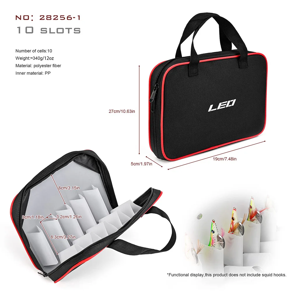 Fishing Tackle Dag Fishhook Storage Inner Grid Outdoor PP Polyester Sporting Tool 10/20 Slots Container Display
Fishing Tackle Dag Fishhook Storage Inner Grid Outdoor PP Polyester Sporting Tool 10/20 Slots Container Display