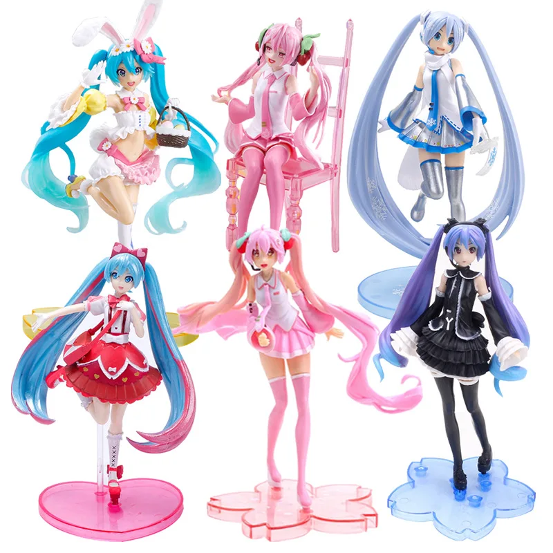 Anime Hatsune Miku Action Figurine Pvc Model Cake Decor Toys Children Collection Decoration Ornament Christmas Birthday Gifts
Anime Hatsune Miku Action Figurine Pvc Model Cake Decor Toys Children Collection Decoration Ornament Christmas Birthday Gifts