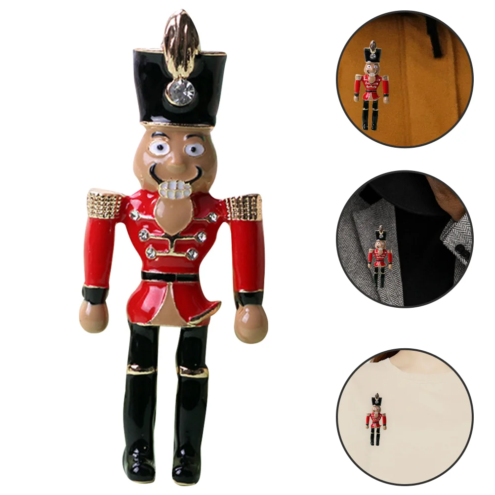Creative Premium Exquisite Unique Multi-use Christmas Brooch Xmas Style Brooch Nutcracker Brooch for Festival
Creative Premium Exquisite Unique Multi-use Christmas Brooch Xmas Style Brooch Nutcracker Brooch for Festival