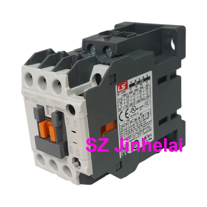 

LS MC-25b Authentic Original Electromagnetic contactor 1a1b (Can replace GMC-25) DC220V/DC110V/DC24V/AC220V/AC110V/AC24V/AC380V