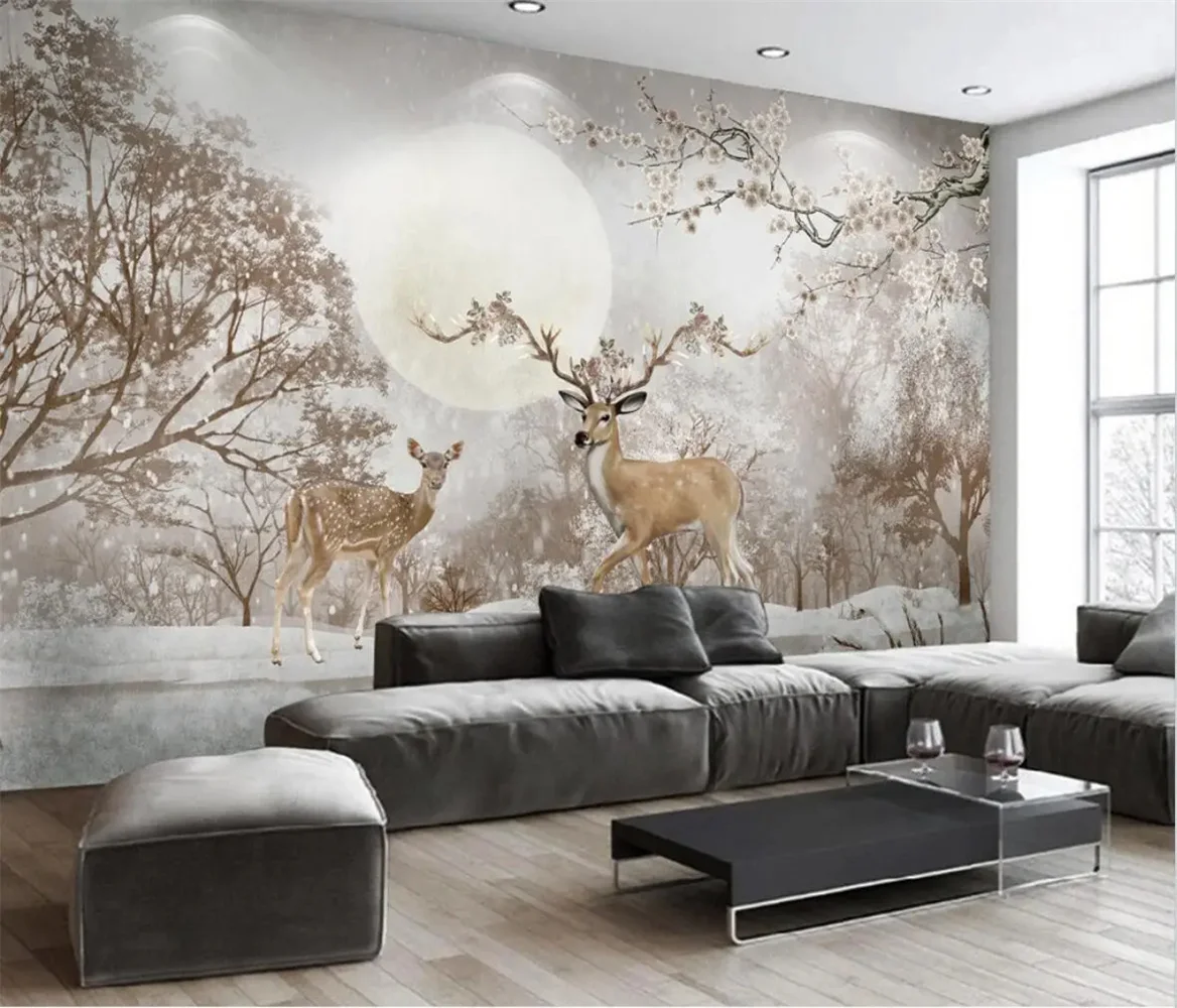 beibehang forest fawn Landscape Photo Mural Wallpaper 3D Stereo Living Room Bedroom Backdrop Wall Home Decor Papel De Parede 3D
beibehang forest fawn Landscape Photo Mural Wallpaper 3D Stereo Living Room Bedroom Backdrop Wall Home Decor Papel De Parede 3D